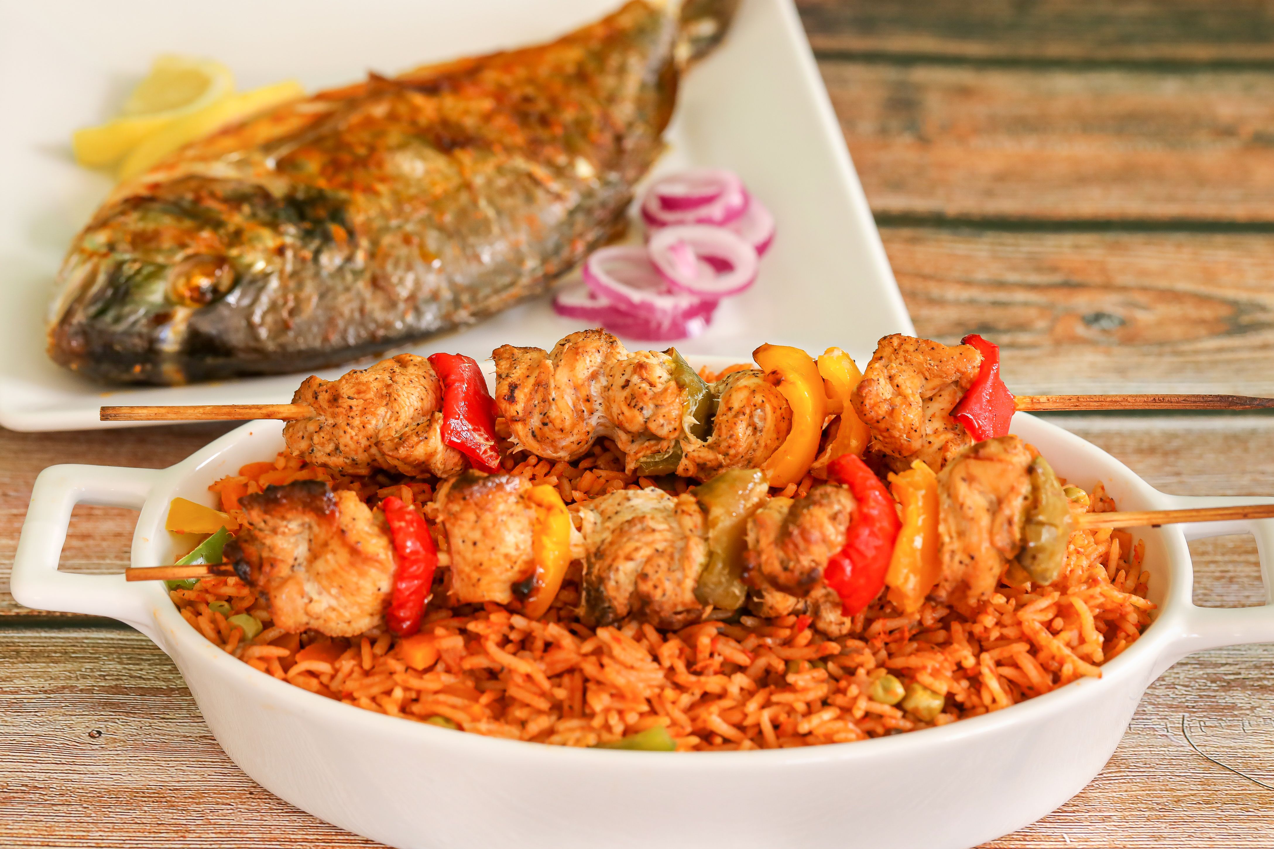 Riz au poisson