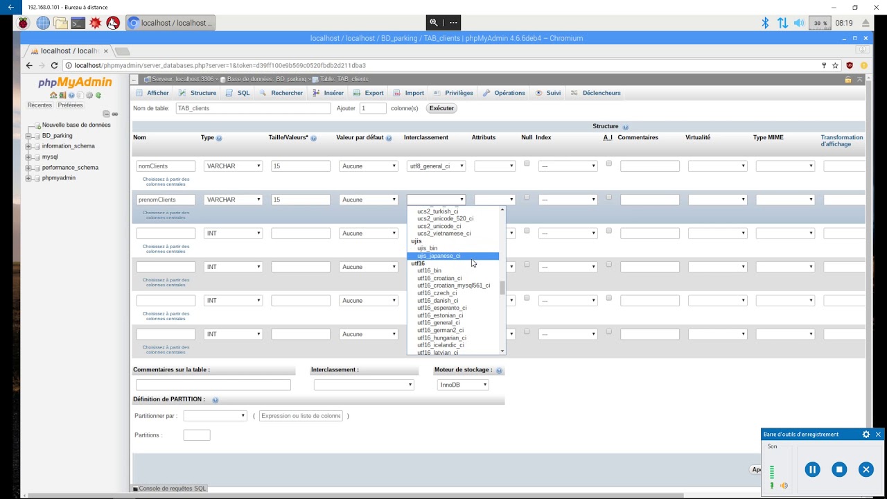 Bases de données MySQL